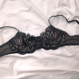 VS Wicked Balconette lace bra with underwire